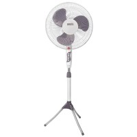 Вентилятор напольный 130см, 45Вт, 220-240В, серый с белым ERGOLUX ELX-FS02-C31